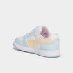 Baskets &agrave; scratchs Puma Rebound Slam bleu pastel fille