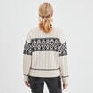 Pull avec torsades Liberto ecru femme