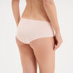 Shorty microfibre sans coutures rose clair femme