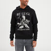 Sweat à capuche hoodie coton Beetlejuice noir homme
