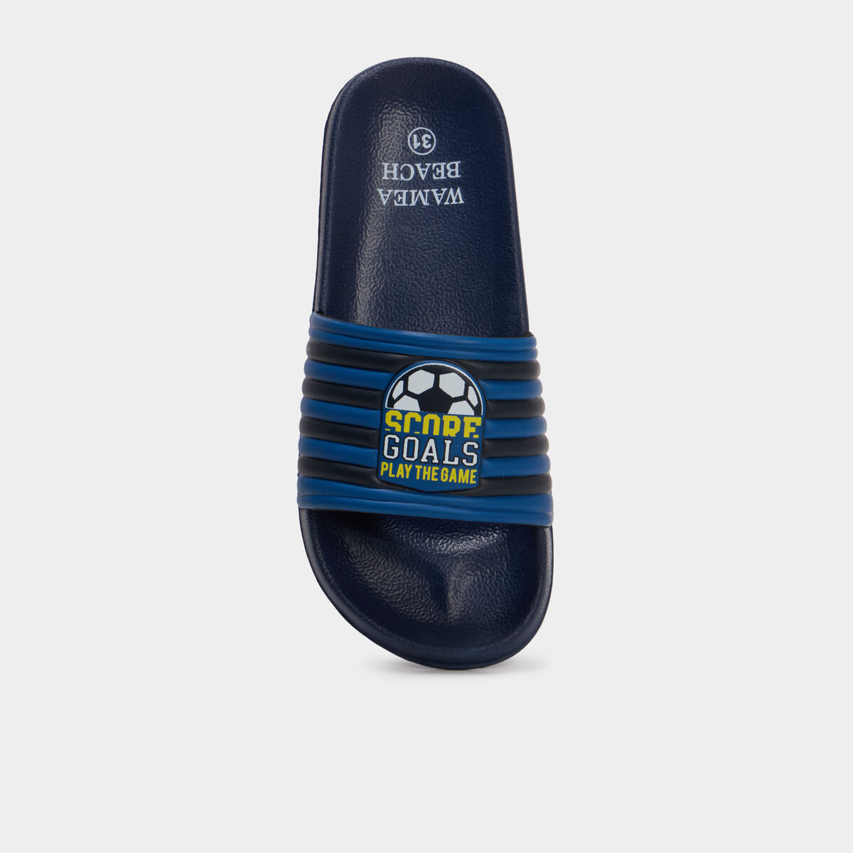 Claquettes de plage bleu gar&ccedil;on
