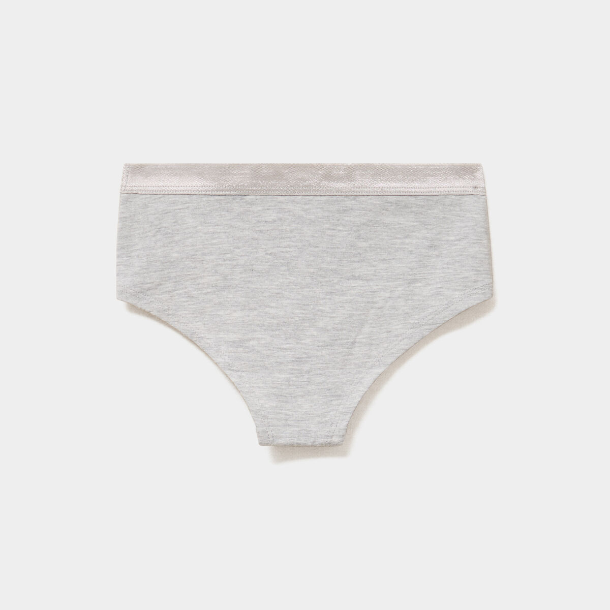 Lot 5 shortys coton majoritaire gris fille