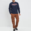 Sweat à col rond Creeks bleu marine homme