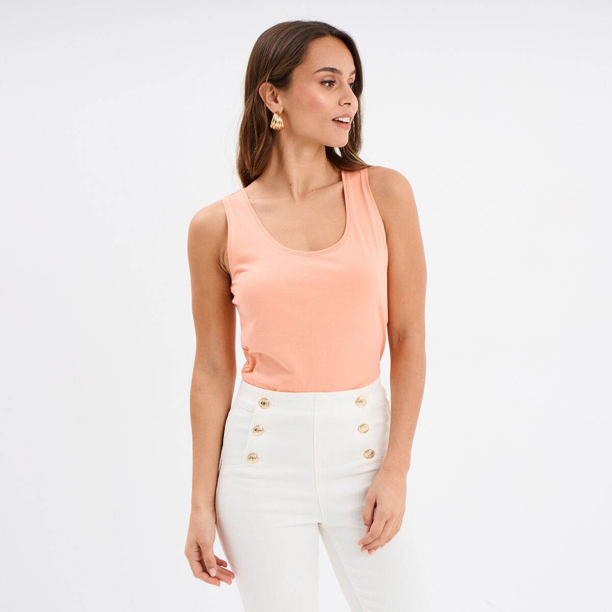 Blouse en lin mélangé - Rose - Ladies | H&M CA