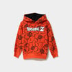 Sweat hoodie 1 poche Dragon Ball Z orange garçon
