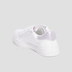 Tennis basses zippées Liberto blanc fille
