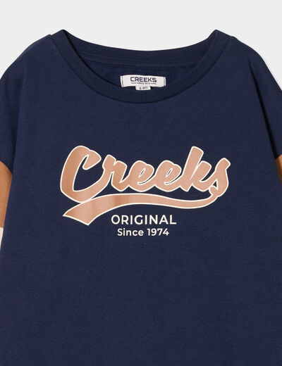 ensemble jogging molleton Creeks camel garçon