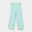 Pantalon de jogging wide leg vert pastel fille