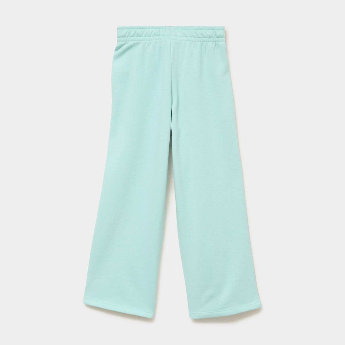 Pantalon de jogging wide leg vert pastel fille