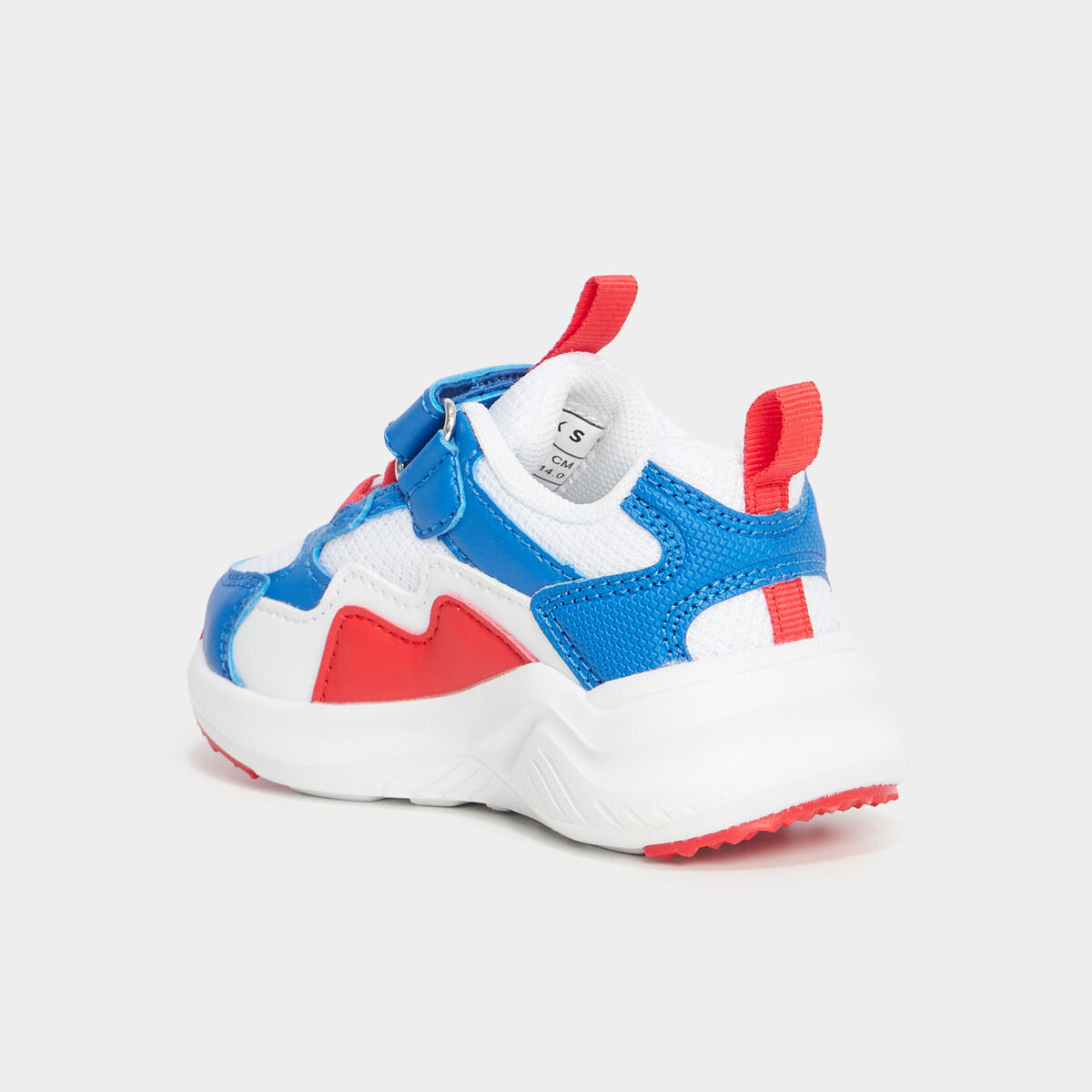 Baskets running &agrave; scratchs multicolore b&eacute;b&eacute; gar&ccedil;on