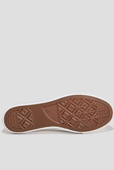 Tennis en toile à lacets Creeks blanc homme