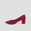 Escarpins à talons rouge femme