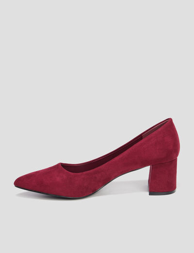 Escarpins à talons rouge femme