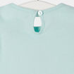 Ensemble t-shirt et short ecru bébé fille