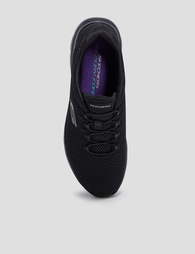 Runnings à lacets Skechers Summits noir femme