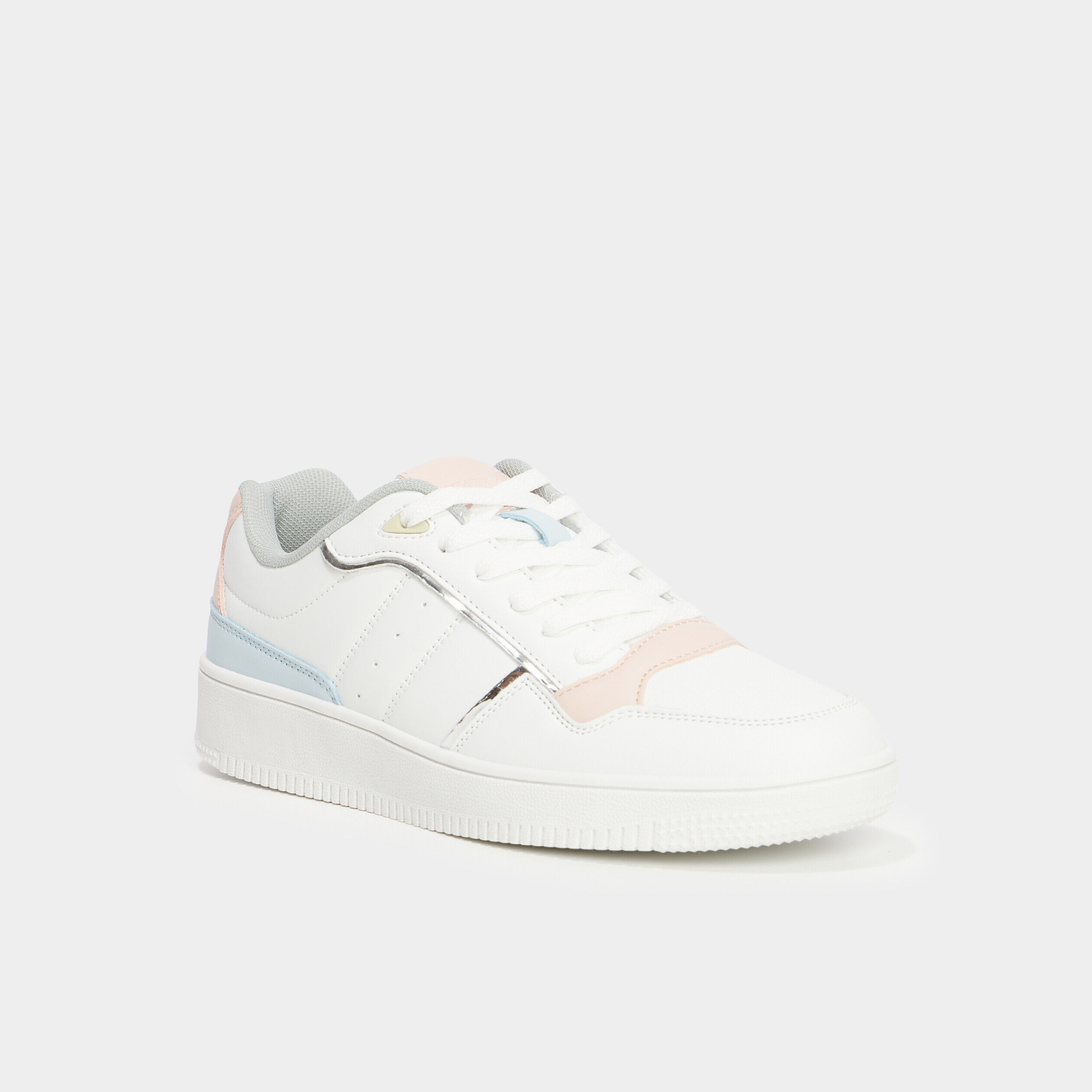Basket multicolore semelle epaisse clearance