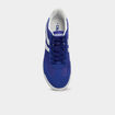Tennis basses &agrave; lacets bleu homme