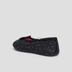 Chaussons ballerines noir fille