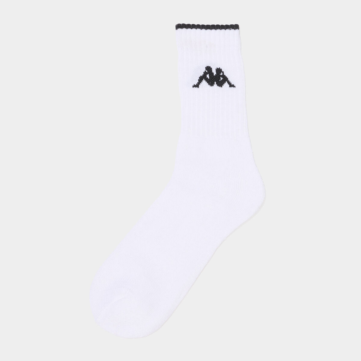 Lot 3 paires chaussettes sport Kappa blanc gar&ccedil;on
