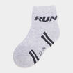 Lot 5 paires socquettes gris gar&ccedil;on