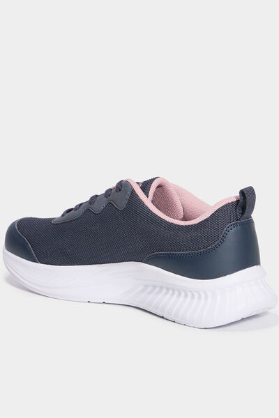 Baskets running bleu marine femme