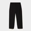 Pantalon barrel taille haute 7/8&egrave;me noir femme