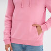 Sweat molleton &agrave; capuche hoodie rose homme