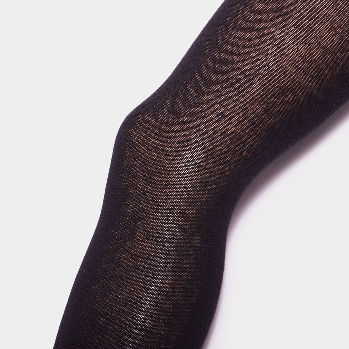 Collant opaque noir fille