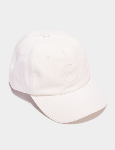 Casquette logo Creeks blanc garçon