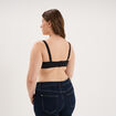 Soutien-gorge corbeille noir femme grande taille