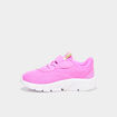 Baskets running scratchs Puma Flexfocus rose framboise fille