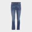 Jean stretch coupe slim denim double stone homme