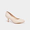 Escarpins à talons sable femme