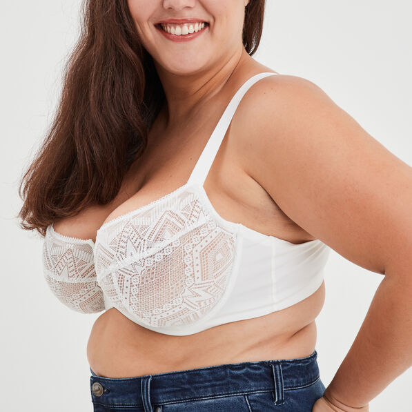 soutien gorge emboitant dentelle ivory blanc femmegt Soutien-gorge emboîtant dentelle Ivory blanc femme grande taille