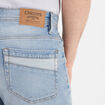 Bermuda regular en jean denim triple stone homme