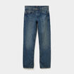 Jeans regular 5 poches coton denim dirty homme