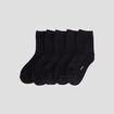 Lot 5 paires chaussettes noir garçon