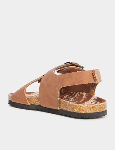 Sandales marron clair garçon