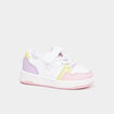 Tennis basses &agrave; scratchs multicolore b&eacute;b&eacute; fille