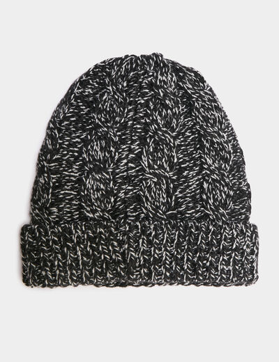 Bonnet noir homme