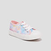 Tennis en toile zippées Creeks multicolore fille