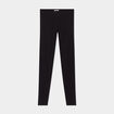 Legging long taille haute noir femme