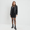 Robe ajustée bretelles larges noir femme