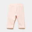 Pantalon de jogging avec pinces rose clair b&eacute;b&eacute; fille