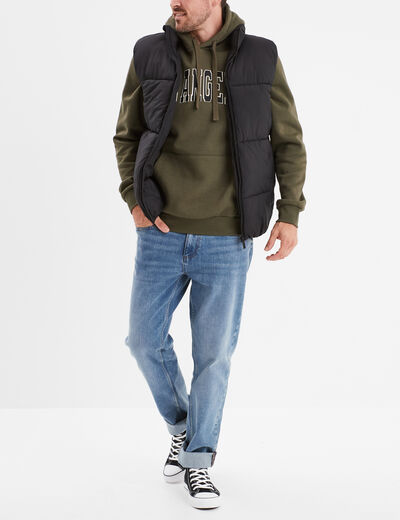 Doudoune sans manches Liberto noir homme