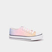 Tennis en toile à lacets Creeks multicolore fille