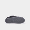 Tennis à lacets bout rond noir homme