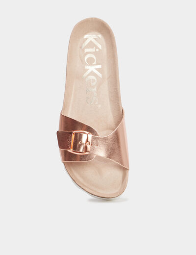 Mules Kickers Kickeyra rose femme