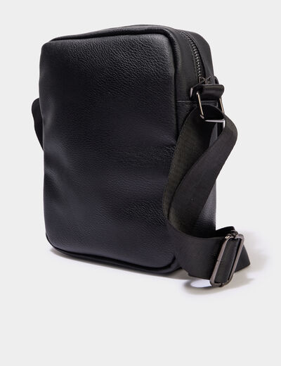 Sacoche en bandouli&egrave;re noir homme