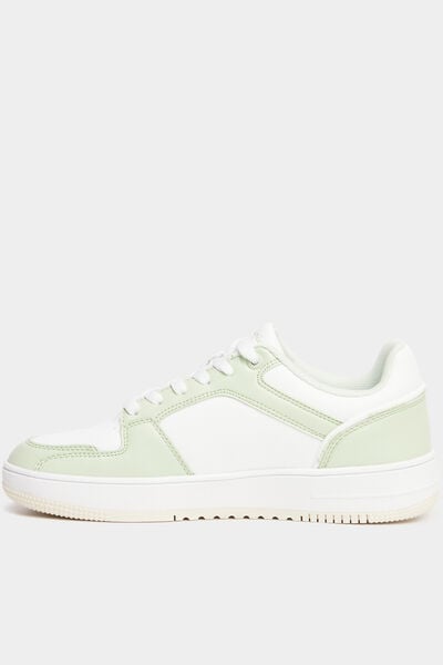 Baskets &agrave; lacets RD18 2.0 Low Champion vert menthe femme